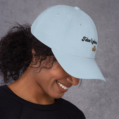 I Don't Give a Sip - Dad Hat (light Blue)